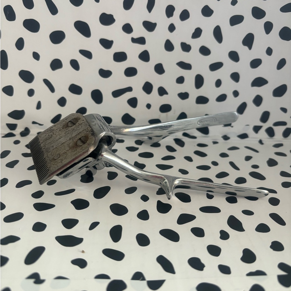 Vintage 1950’s sterling silver Burman & sons manual clippers made in England